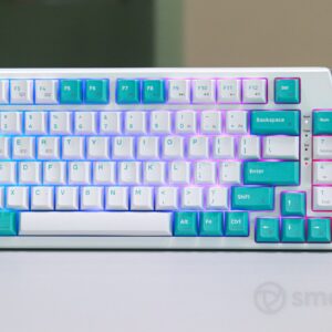 MARVO CUSTOM WIRELESS & WIRED MECHANICAL GAMING KEYBOARD LINEAR SWITCH TIFFANY BLUE