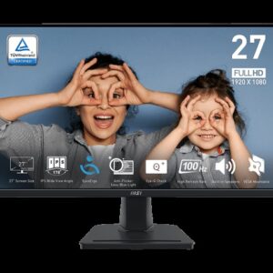 MSI PRO MP275 SERIES BUSINESS & PRODUCTIVITY MONITOR 27 INCH IPS 100HZ 3PC3