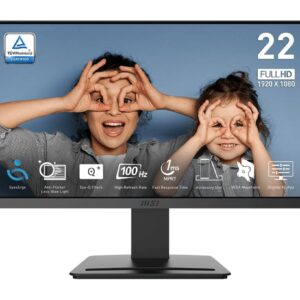 MSI PRO SERIES FHD 100HZ VA PANEL 22INCH MP223 BLACK