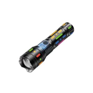 MULTIFUNCTION TELESCOPIC ZOOM FLUORESCENT LIGHT ABSORBER FLASHLIGHT