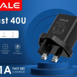 OALE IFAST 40U 2.1A FAST CHARGE USB TO LIGHTNING