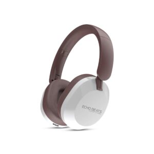 PAWA ECHO BEATS WIRELESS HEADPHONE BROWN & SILVER PW-OHFBW500-BWSL