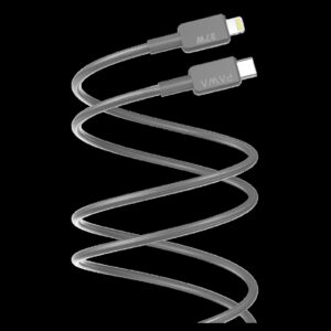 PAWA EL CARO SERIES USB C LIGHTBING 27W 2M GRAY PW-20BD27CL-GY