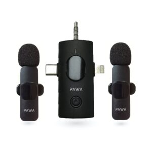 PAWA MIKE M2 DUAL WIRELESS MICROPHONE PW-LDM35CL6