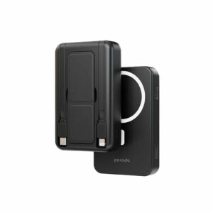 PORODO 10000MAH PD 20W MAGSAFE GRIP POWER BANK BLACK PD-PBFCH040-BK