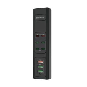 PORODO 85W MULTI-PORT USB CHARGING HUB PD-FWCH031-BK