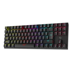 PORODO GAMING TKL MECHANICAL KEYBOARD RED SWITCH PDX222-BK