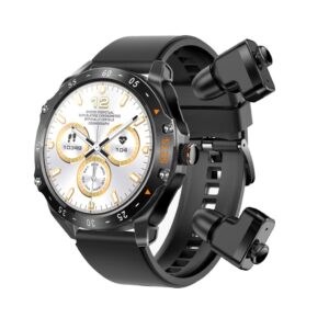 PORODO HYPE SMARTWATCH WITH EARBUDS SILVER PD-HYPE-SL