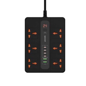 PORODO MULTI PORT SUPER HUB PD 35W 3M BLACK PD-FWCH009-3M-BK