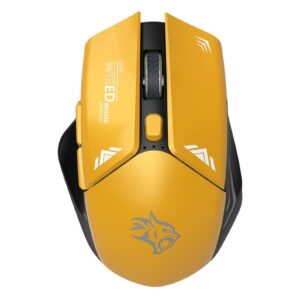 PORODO WIRELESS GAMING MOUSE YELLOW PDX323-YL