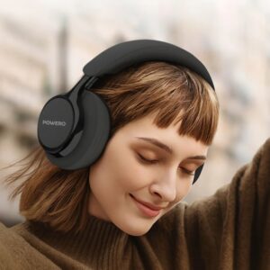 POWEO PLUS MANIK ANC WIRELESS HEADPHONE BLACK PR-HFAN0K35-BK