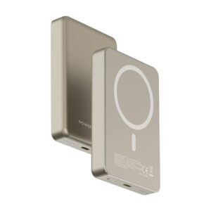 POWEROLOGY 10000 MAH MAGSAFE ALUMINUM POWER BANK TITANIUM PPBCHA34-TI