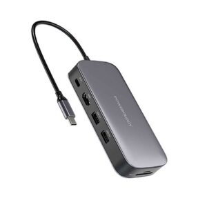 POWEROLOGY 256GB USB C HUB & SSD DRIVE PWSDHB256