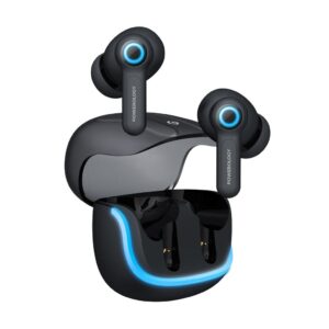 POWEROLOGY QUAD ENC TRUE WIRELESS BUDS BLACK PWLAU005BK