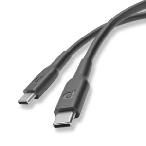 POWEROLOGY USB C TO USB C DATA & CHARGE CABLE PD 100W 1.2M BLACK PWCTC1M-BK