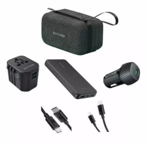RAVPOWER 5 IN 1 TRAVEL COMBO 10000 MAH RP-PB1231