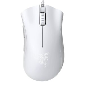 RAZER DEATHADDER ESSENTIAL WIRED GAMING MOUSE WHITE EDITION RZ01-03850200-R3C1