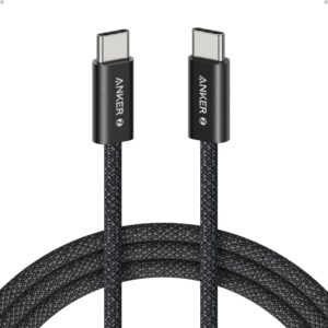 ANKER ZOLO USB C TO USB C CABLE 240W 6FT BLACK A8060H12