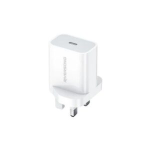 RIVERSONG POWERKUB 20W PD3.0 FAST CHARGING WALL CHARGER WHITE AD75C