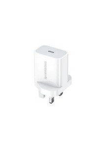 RIVERSONG POWERKUB G20 PRO GAN 20W FAST CHARGER WHITE