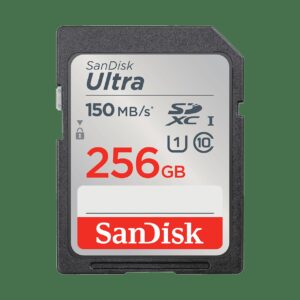 SANDISK ULTRA MICRO SDHC UHS-I CARD 256GB SDSQUNR-256G-GN3MN