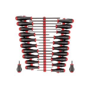 SCREWDRIVER SET RED & BLACK