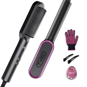 TYMO RING HAIR STRAIGHTENING COMB BLACK HC100