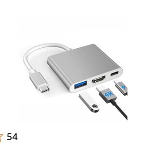 TYPE C TO HDTV 3 IN 1 ADPTER HDTV+USB3.0+TYPE C PD