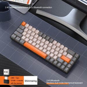 VAJRA K68 MECHANICAL KEYBOARD RED SWITCH BLACK