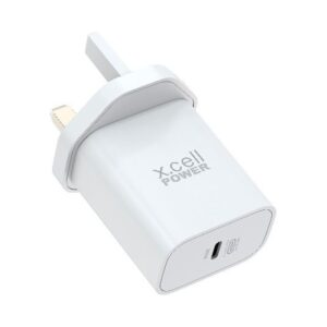 XCELL 20W PD USB -C FAST CHARGING ADAPTER WHITE HC-CPD20W