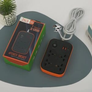 Z63 4POWER SOCKET 2.1A 2M