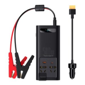 BASEUS 150W CAR POWER INVERTER WITH SMART DISPLAY C00337606117-Z1