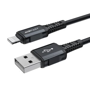 ACEFAST ACEWIRE PRO USB A TO LIGHTNING ALUMINUM ALLOY CHARGING DATA CABLE C4-02