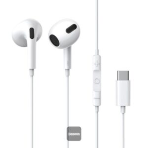 BASEUS ENOCK C17 TYPE C LATERAL IN EAR WIRED HEADPHONE NGCR010002