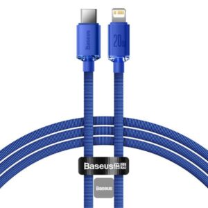 BASEUS FAST CHARGING DATA TYPE C TO IP 20W 2M CAJY000303 BLUE