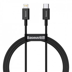 BASEUS SUPERIOR SERIES FAST CHARGING DATA CABLE TYPE C TO IP 1M CATLYS-A01