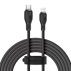 BASEUS USB TO IP 1.2M BLACK FAST CHARGING CABLE P10355700111-B1