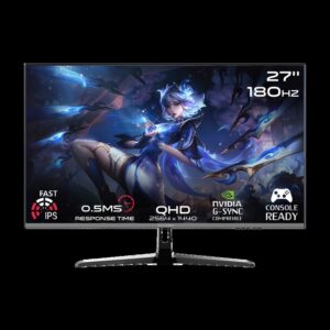 GAMEON PRO SERIES 27 INCH IPS 180Hz 0.5Ms GAMING MONITOR GOPS27180IPS