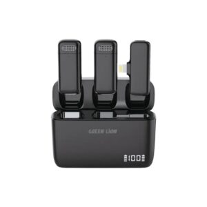 GREEN LION DUO CAST WIRELESS MIC LIGHTNING DEVICES GNDCTWMICLGBK