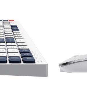 HAVIT DUAL MODE WIRELESS KEYBOARD & MOUSE HVKB-KB830WB-WH