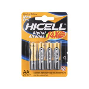 HICELL ALKALINE BATTERY MAXI PRO AA LR6 1.5V