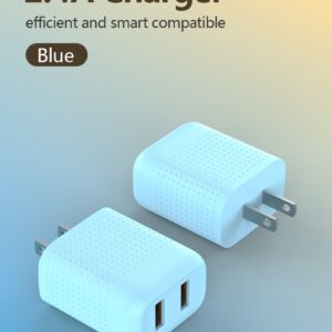 HOGUO DUAL USB QUICK CHARGE U11S 2.4A BLUE