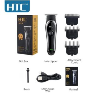 HTC RECHARGEABLE HAIR CLIPPER AT-118